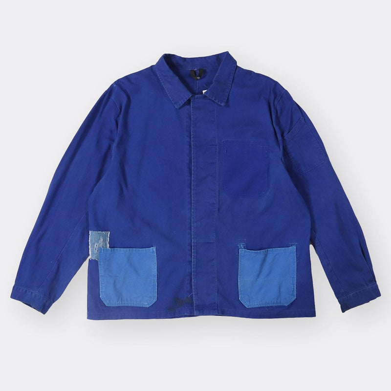 Sashiko - Style Reworked French Chore Jacket - Medium